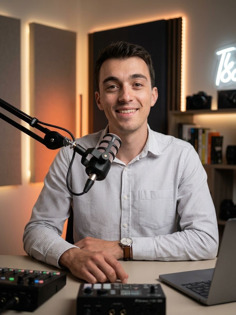 Édouard, co-hôte du podcast Champions Cachés